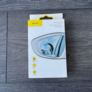 Car Mount Holder with Silver Finish